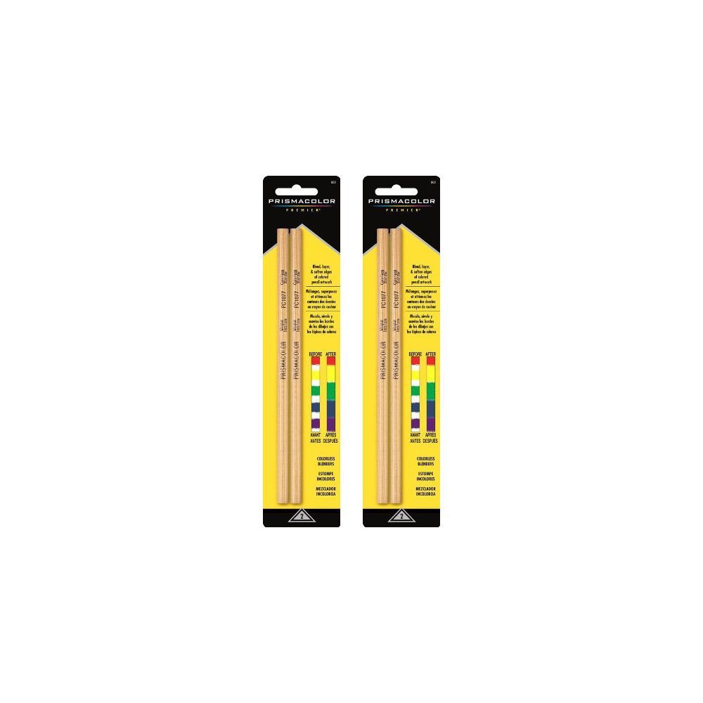 Amazon.com: Prismacolor BLENDER PENCILS 2-Packs of 2 Pencils (4